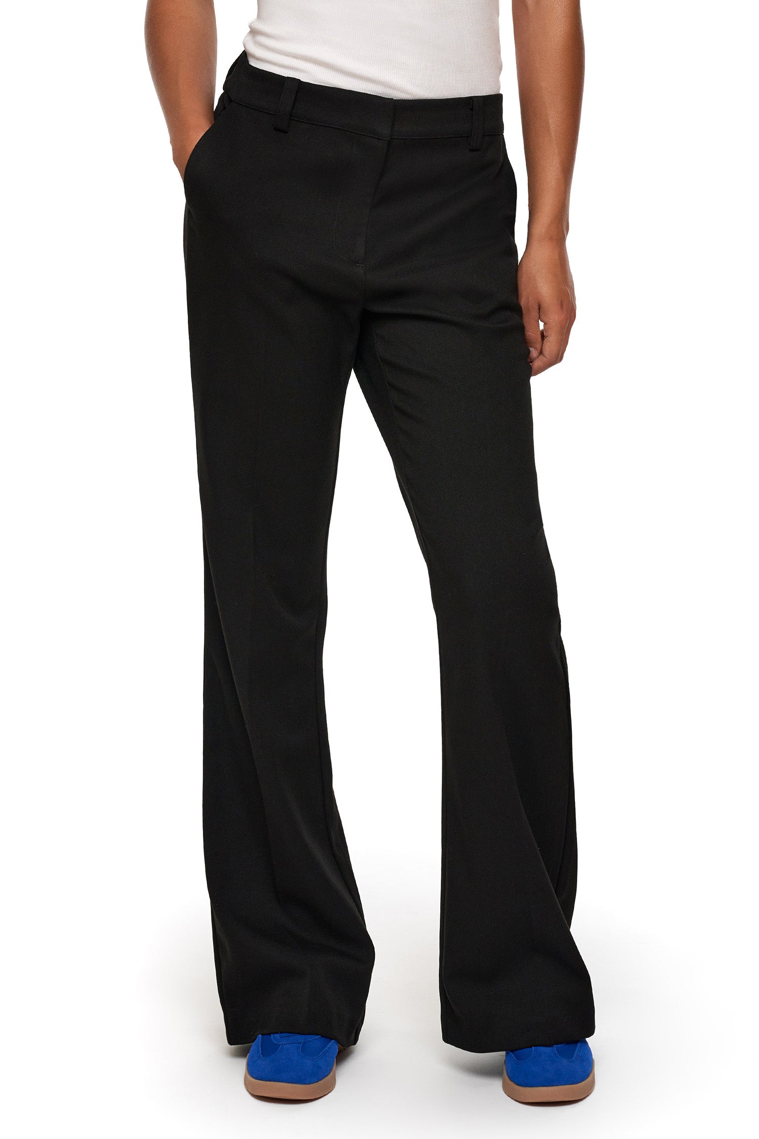 BOOTCUT SUIT PANTS BLACK