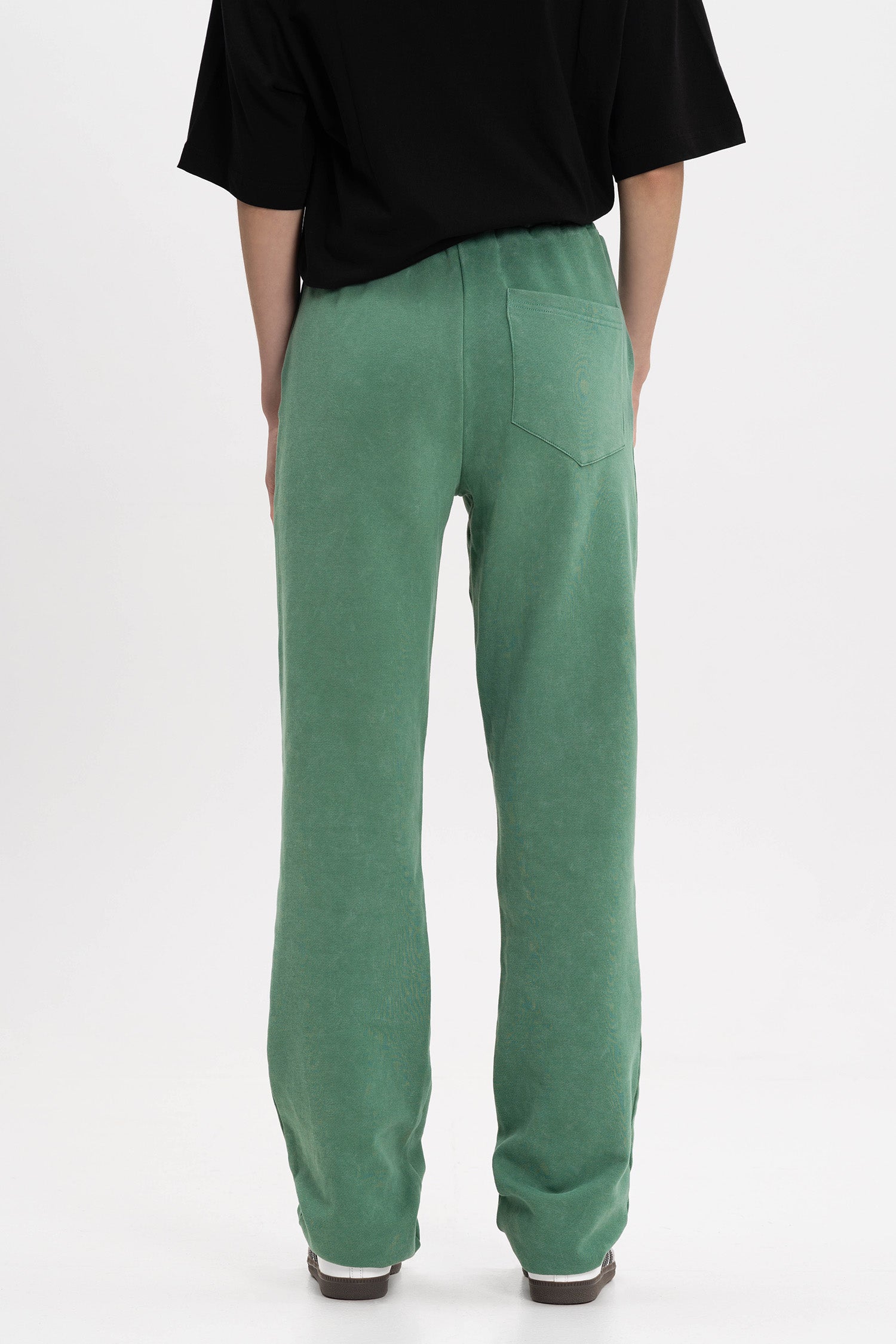 WASHED SWEATPANTS TALL - GREEN – LXA THE LABEL